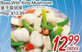 Foody Mart Bass With King Mushroom offer