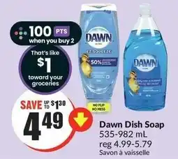 FreshCo Dawn Dish Soap offer
