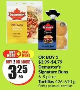 FreshCo Dempster's Signature Buns offer