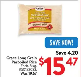 Walmart Grace Long Grain Parboiled Rice offer
