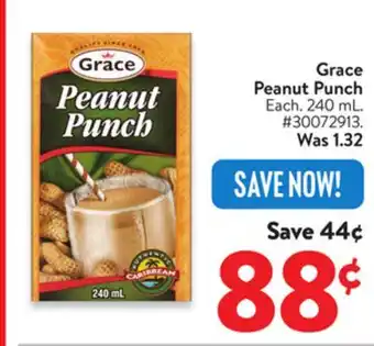 Walmart Grace Peanut Punch offer