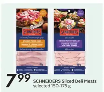 Sobeys SCHNEIDERS Sliced Deli Meats offer