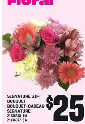 Independent Grocer SIGNATURE GIFT BOUQUET offer