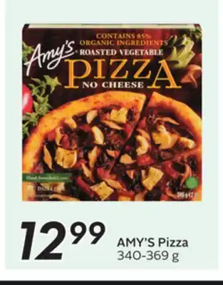 Sobeys AMY'S Pizza offer