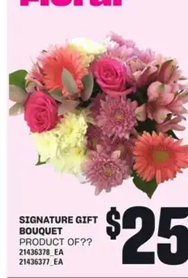 Loblaws SIGNATURE GIFT BOUQUET offer