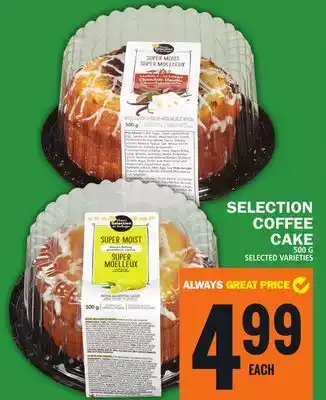 Food Basics SELECTION COFFEE CAKE offer