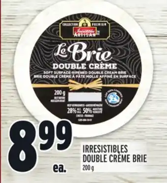 Metro IRRESISTIBLES DOUBLE CRÈME BRIE offer