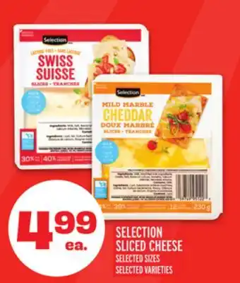 Metro SELECTION SLICED CHEESE offer