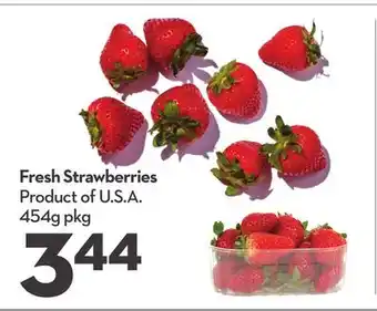 Longo's Fresh Strawberries offer