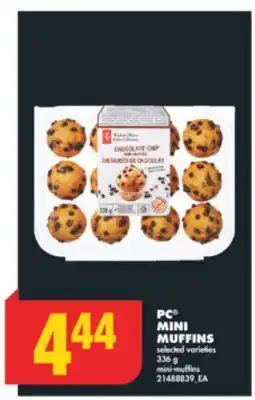 No Frills PC MINI MUFFINS, 336 G offer