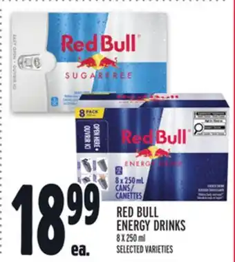 Metro RED BULL ENERGY DRINKS offer