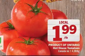 Foodland Hot House Tomatoes offer