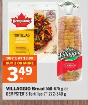 Foodland VILLAGGIO Bread offer