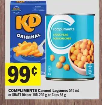 Foodland COMPLIMENTS Canned Legumes offer