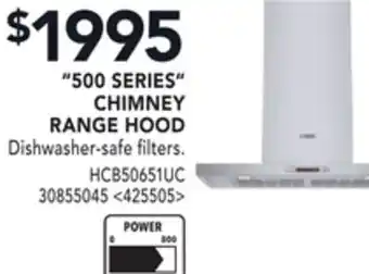 RONA BOSCH 500 SERIES CHIMNEY RANGE HOOD offer