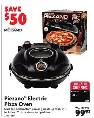 Home Hardware Electric Pizza Oven offer