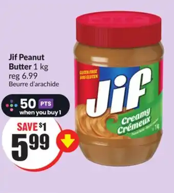 Chalo FreshCo Jif Peanut Butter 1 kg offer