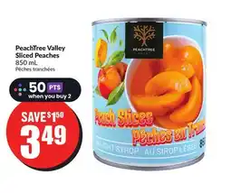 Chalo FreshCo PeachTree Valley Sliced Peaches 850 mL offer