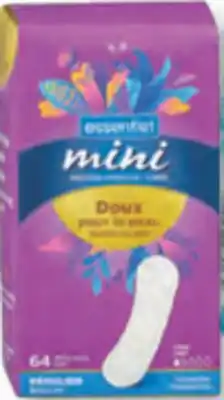 Familiprix ESSENTIEL, Selected liners or pads offer