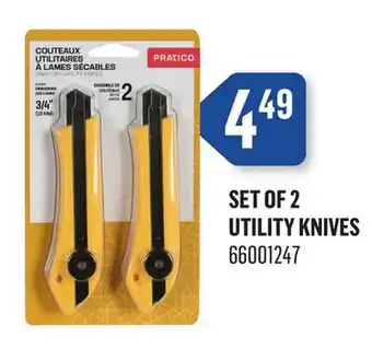 Canac Set of 2 Utility Knives offer