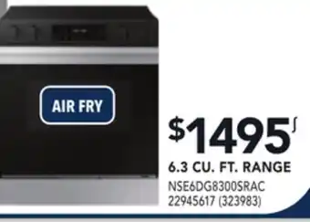 RONA 6.3 CU. FT. RANGE offer