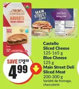 FreshCo Castello Sliced Cheese 125-165 g offer
