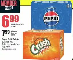 FreshCo Pepsi Soft Drinks 12x355 mL offer