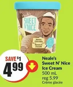 FreshCo Neale's Sweet N' Nice Ice Cream 500 mL offer