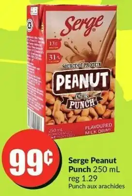 FreshCo Serge Peanut Punch 250 mL offer