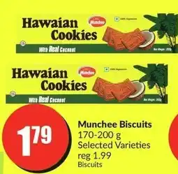 FreshCo Munchee Biscuits 170-200 g offer
