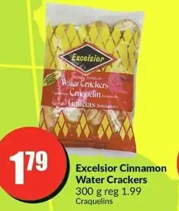 FreshCo Excelsior Cinnamon Water Crackers 300 g offer