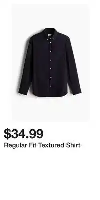 H&M Regular Fit Textured Shirt offer