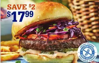 M & M Food Market Burgers offer