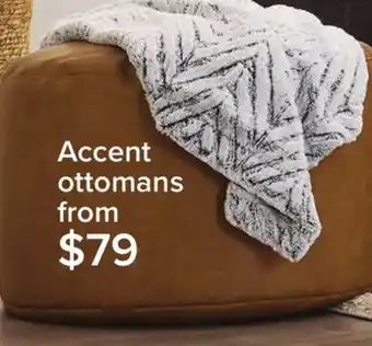 Leon's Accent ottomans offer