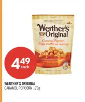 Shoppers Drug Mart WERTHER'S ORIGINAL CARAMEL POPCORN offer