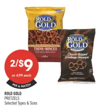 Shoppers Drug Mart ROLD GOLD PRETZELS offer