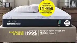 Leon's React 2.0 moyen Matelas simple 10 po Tempur-Pedic offer