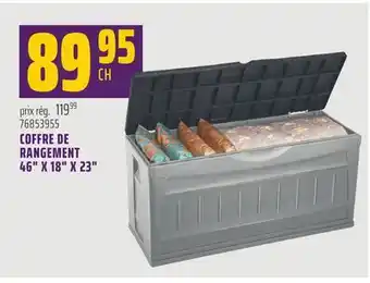 Gagnon - La Grande Quincaillerie COFFRE DE RANGEMENT 46 X 18 X 23 offer