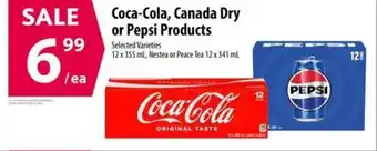 Co-op Coca-Cola, Canada Dry or Pepsi Products offer