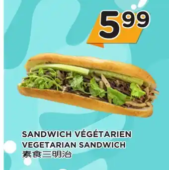 Kim Phat VEGETARIAN SANDWICH offer