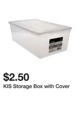 Dollarama KIS Storage Box with Cover offer