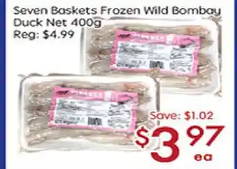 Sunny Food Mart Seven Baskets Frozen Wild Bombay Duck Net offer