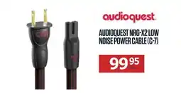 Centre Hi-Fi AUDIOQUEST NRG-X2 LOW NOISE POWER CABLE (C-7) offer