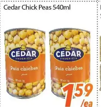 Bestco Food Mart Cedar Chick Peas offer