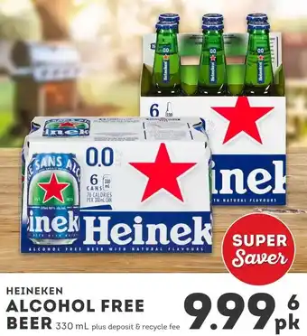 IGA HEINEKEN ALCOHOL FREE BEER offer
