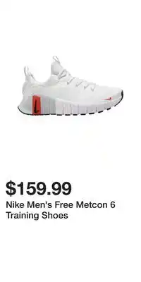 Sport Chek Nike Men's Free Metcon 6 Training Shoes offer