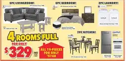 Surplus Furniture 19PC House Full Package #2 offer