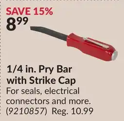 Princess Auto 1/4 in. Pry Bar with Strike Cap offer