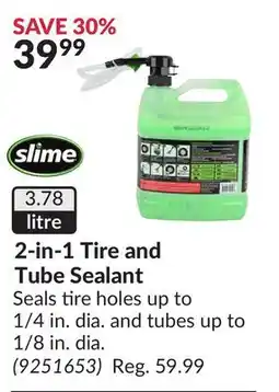 Princess Auto 2-in-1 Tire and Tube Sealant offer