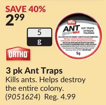 Princess Auto 3 pk Ant Traps offer